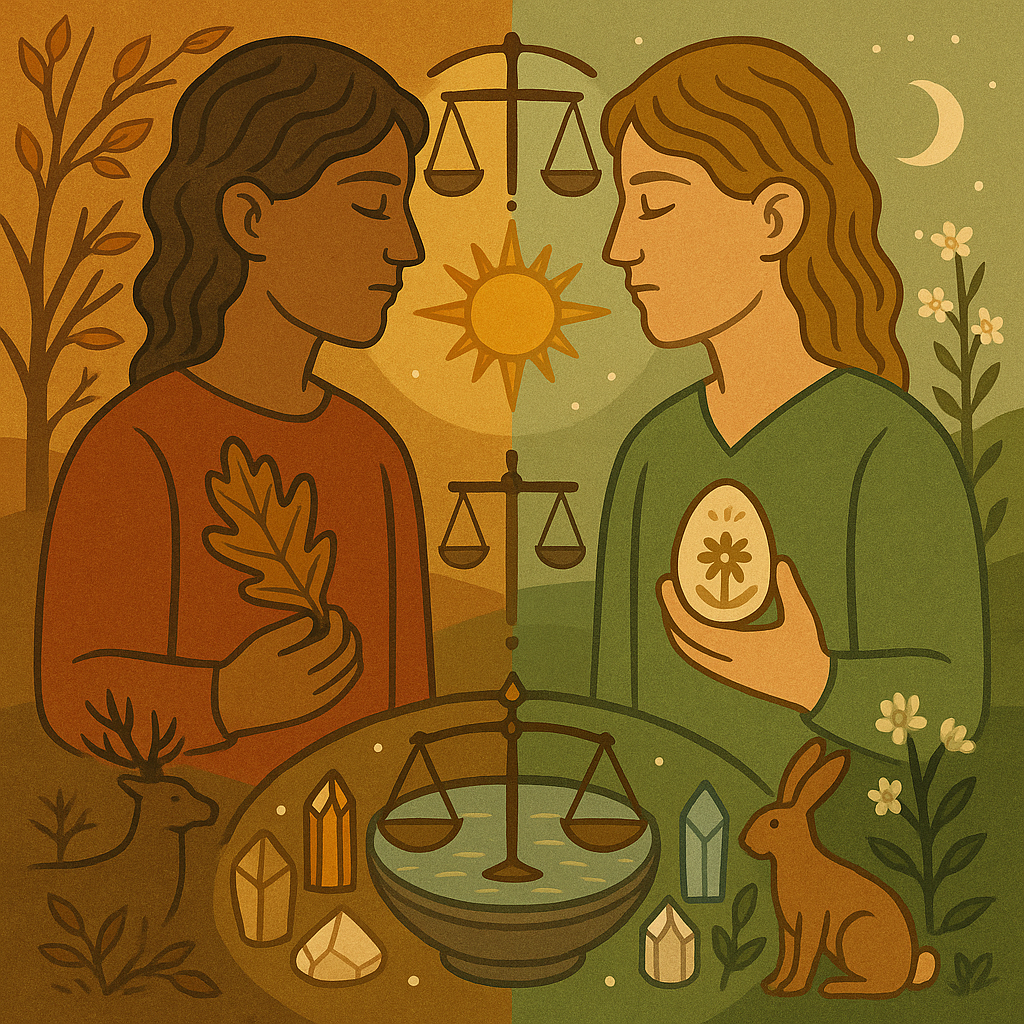 Illustration representing botanicals and natural abundance